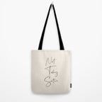 Not Today Satan Tote Bag Gallery Image 2