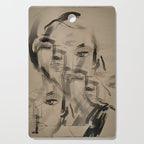 Abstract Portrait 3 Cutting Board Gallery Image 1