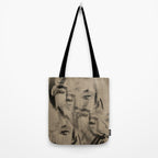 Abstract Portrait 3 Tote Bag Gallery Image 2