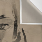 Abstract Portrait 3 Wall Tapestry Gallery Image 3