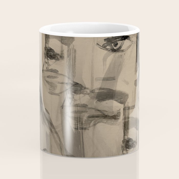 Abstract Portrait 3 Coffee Mug Gallery Image 4
