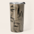 Abstract Portrait 3 Travel Mug Gallery Image 2