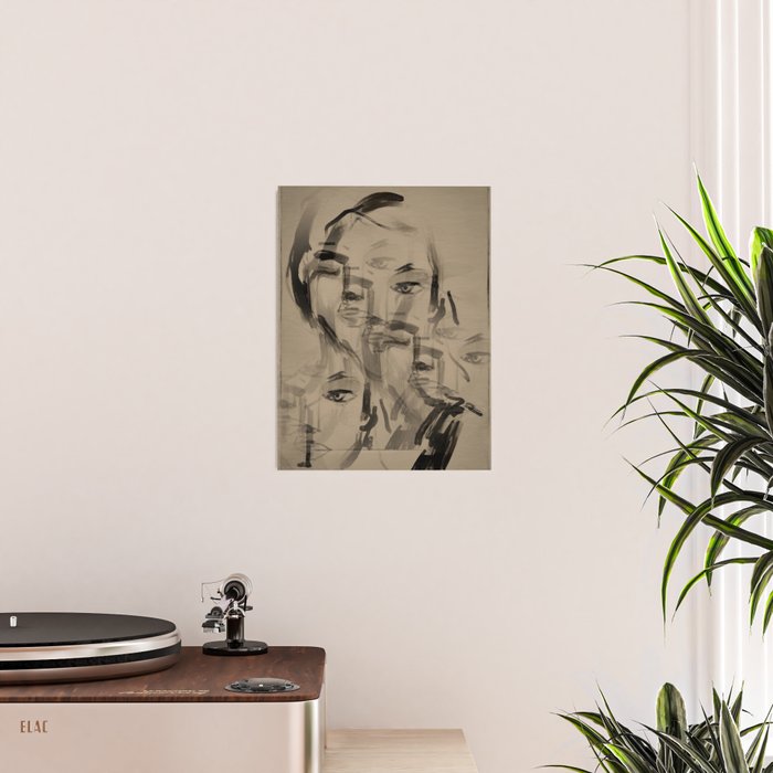 Abstract Portrait 3 Poster Gallery Image 2