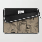 Abstract Portrait 3 Laptop Sleeve Gallery Image 2