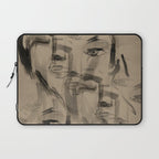 Abstract Portrait 3 Laptop Sleeve Gallery Image 1