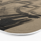 Abstract Portrait 3 Bath Mat Gallery Image 3