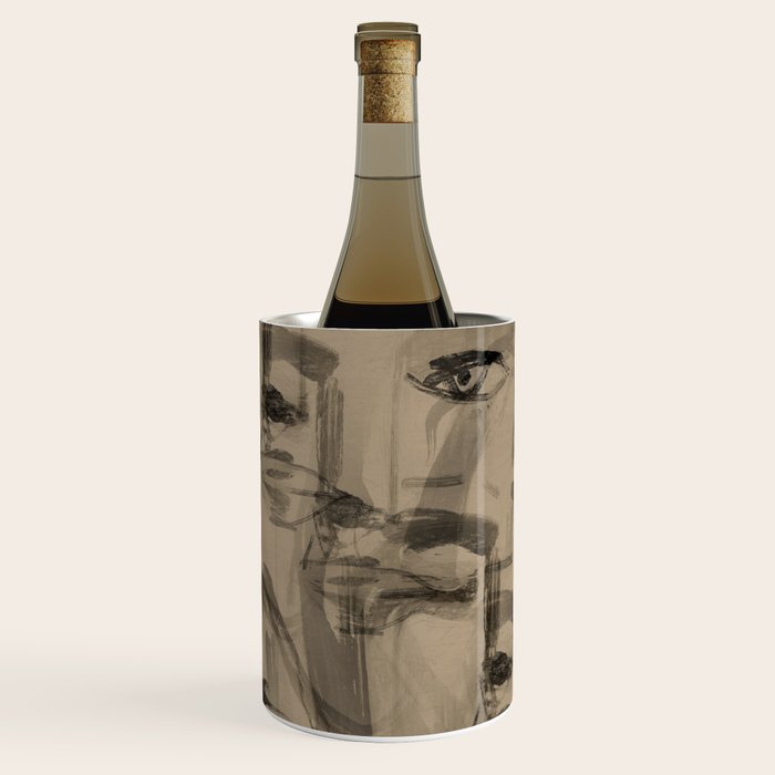 Abstract Portrait 3 Wine Chiller Gallery Image 1