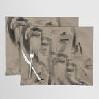 Abstract Portrait 3 Placemat Gallery Image 1
