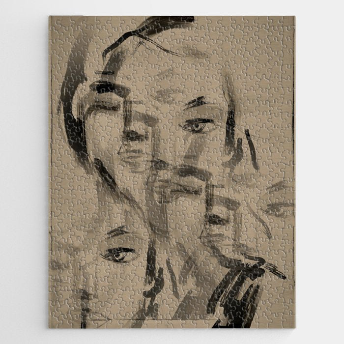 Abstract Portrait 3 Jigsaw Puzzle Gallery Image 1
