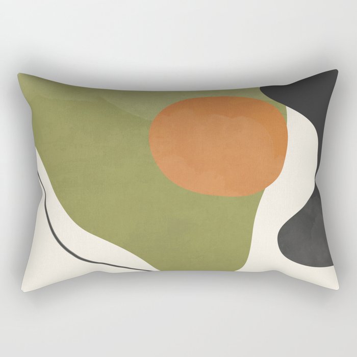 Abstract Shapes 60 Rectangular Pillow Gallery Image 2