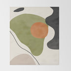Abstract Shapes 60 Throw Blanket Gallery Image 2