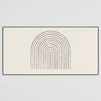 Arch Gray Pink Desk Mat Gallery Image 3