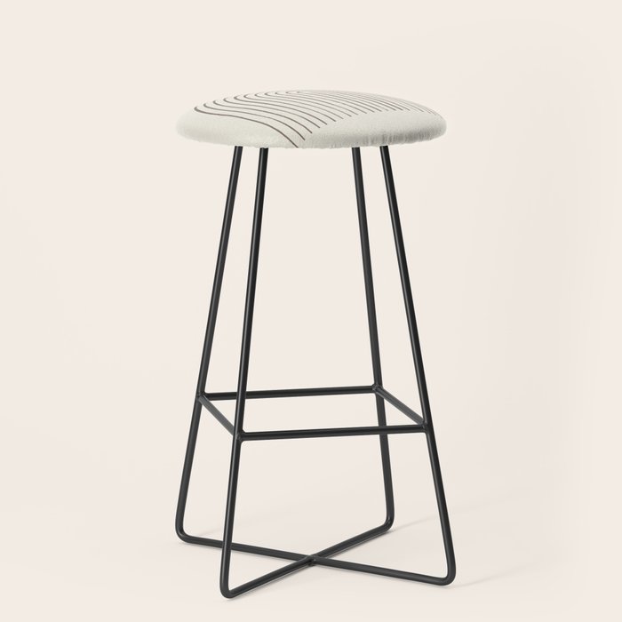 Arch Gray Pink Stool Gallery Image 1