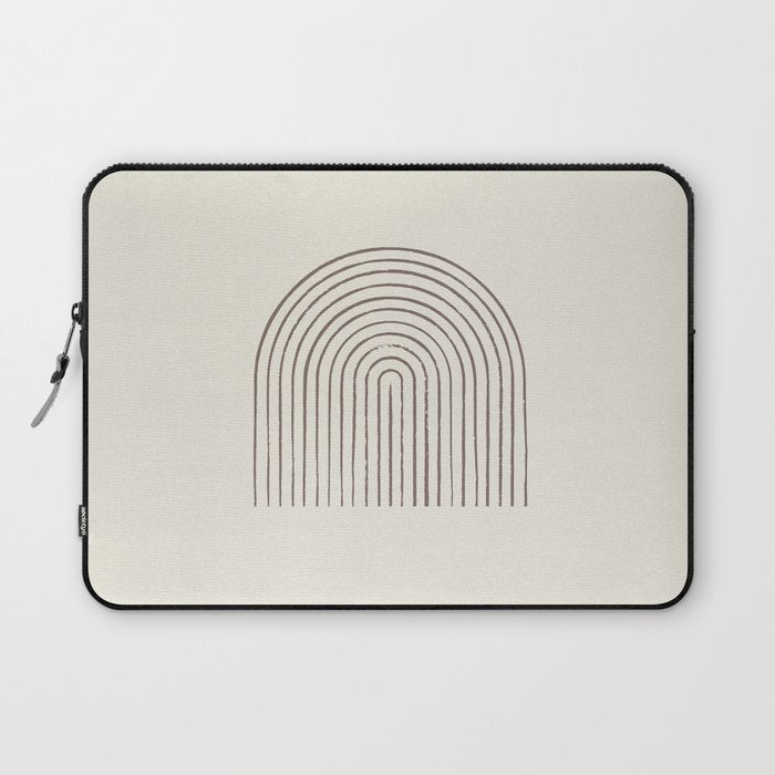 Arch Gray Pink Laptop Sleeve Gallery Image 1