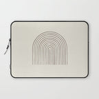 Arch Gray Pink Laptop Sleeve Gallery Image 1