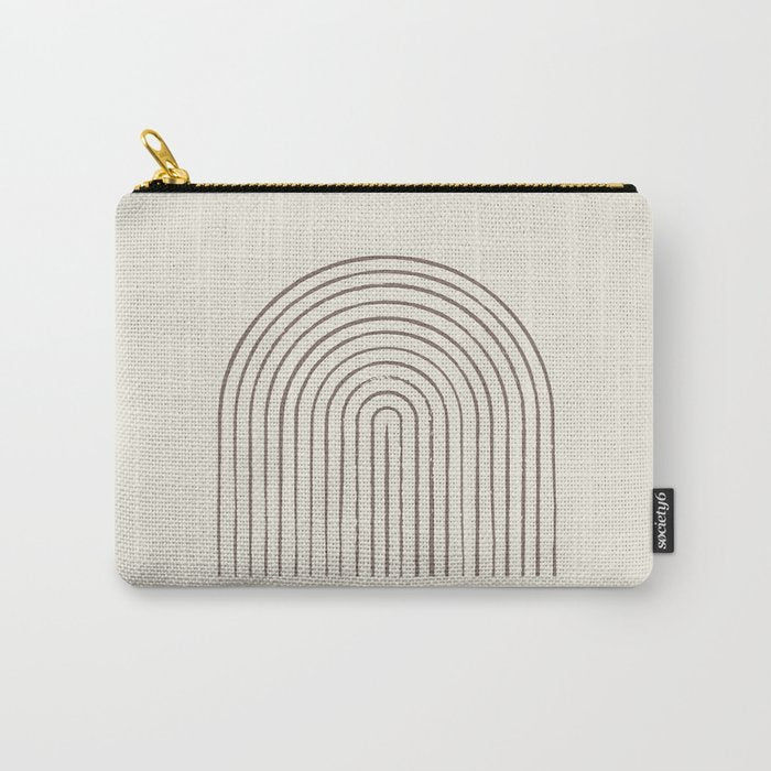 Arch Gray Pink Carry All Pouch Gallery Image 1