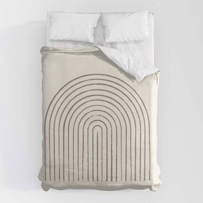 Arch Gray Pink Duvet Cover Gallery Image 1