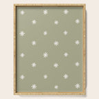 Sparkles Sage Green Serving Tray Gallery Image 1