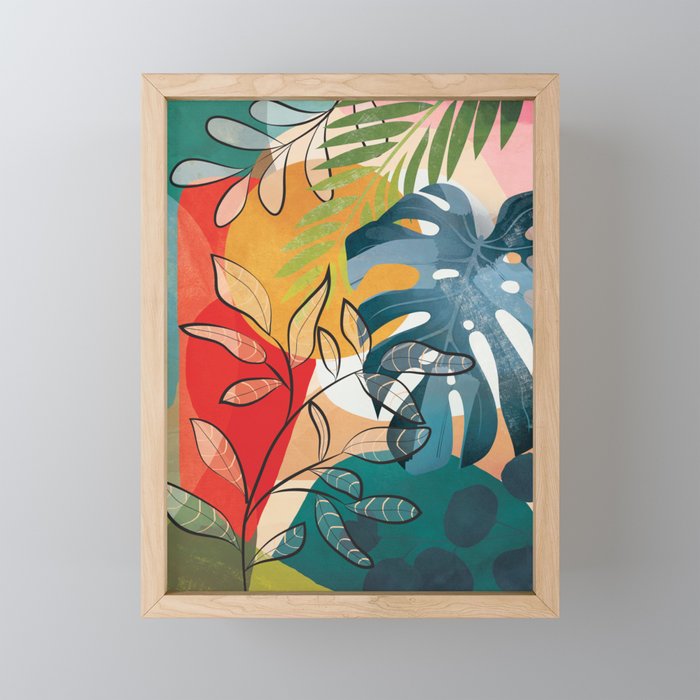 Peaceful Garden Feelings 07 Mini Art Print Gallery Image 1