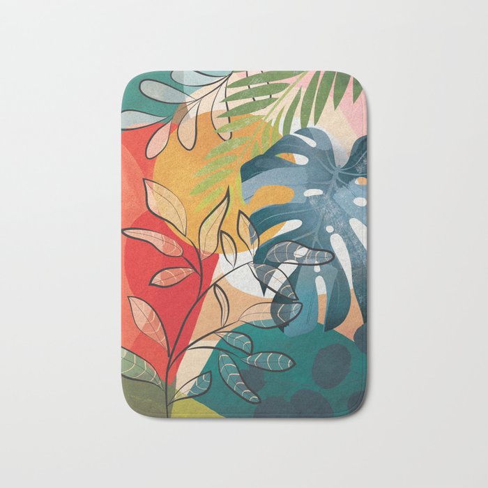 Peaceful Garden Feelings 07 Bath Mat Gallery Image 1