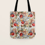 Glowing Florals-Summer Tote Bag Gallery Image 1