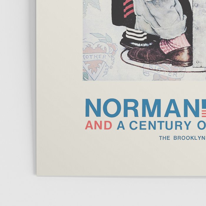 Norman Rockwell Vintage Exhibition Poster, 1972 Poster Gallery Image 3