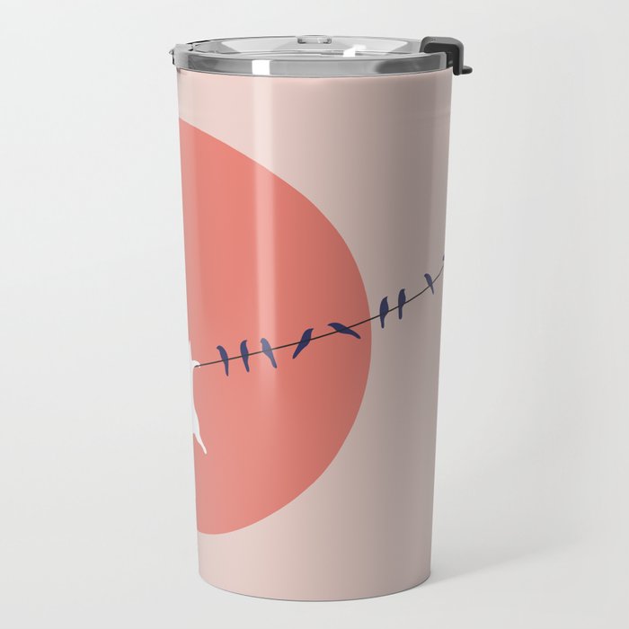 Cat Landscape 40 Travel Mug Gallery Image 2