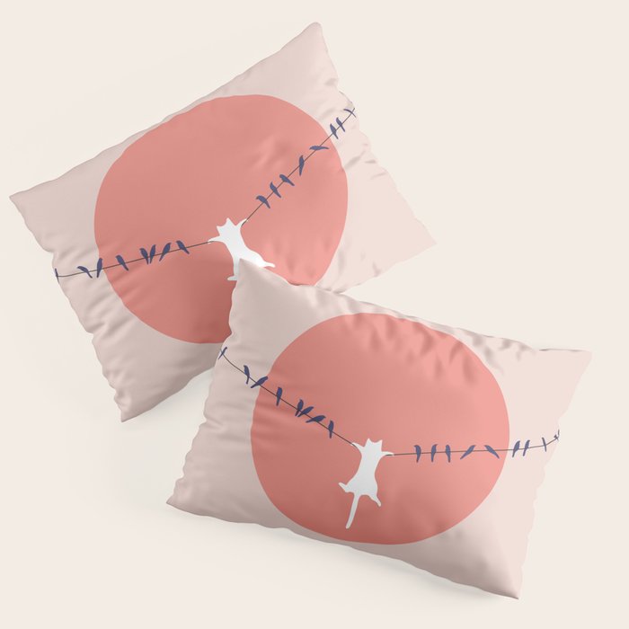 Cat Landscape 40 Pillow Sham Gallery Image 3