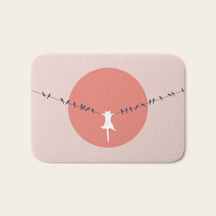 Cat Landscape 40 Bath Mat Gallery Image 1