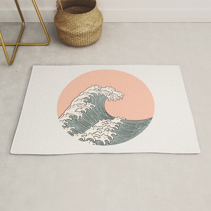 Cat Landscape 201: The Cat Wave Rug Gallery Image 1