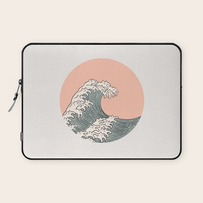 Cat Landscape 201: The Cat Wave Laptop Sleeve Gallery Image 1