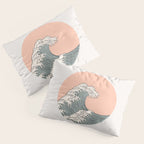 Cat Landscape 201: The Cat Wave Pillow Sham Gallery Image 3