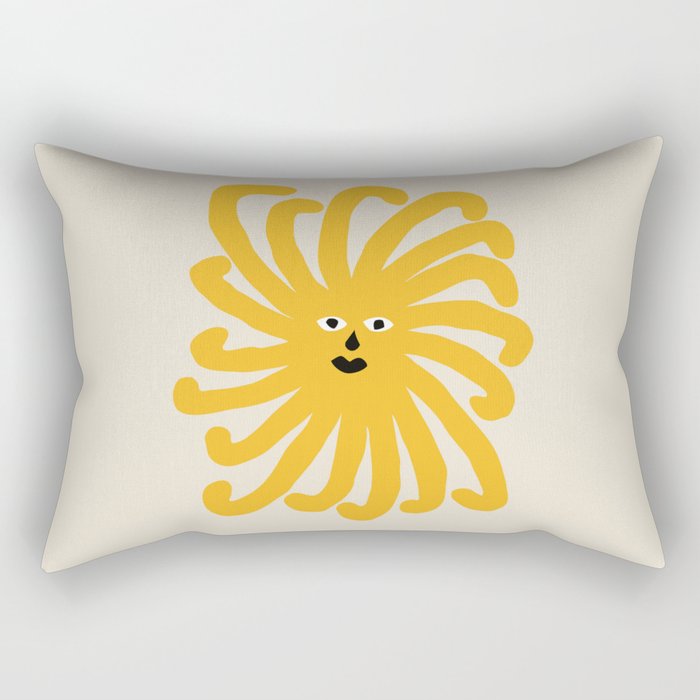 Seriously sunny Rectangular Pillow Gallery Image 1