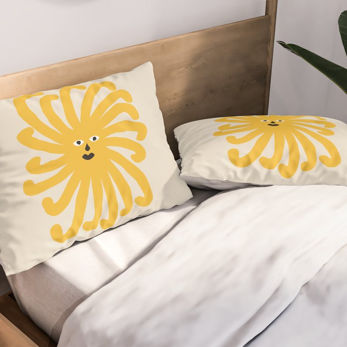 Seriously sunny Pillow Sham Gallery Image 2