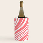 Wavy Stripes XXXII - Coral Pink Wine Chiller Gallery Image 2