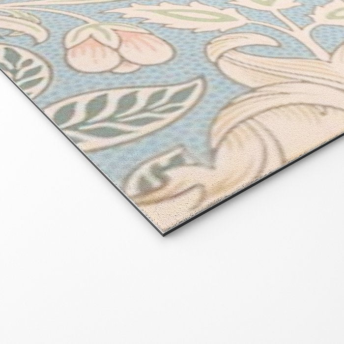 William Morris Vintage Pastel Double Bough 1891 Welcome Mat Gallery Image 2