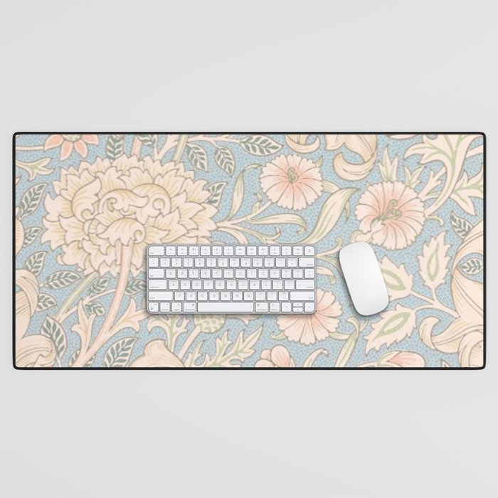 William Morris Vintage Pastel Double Bough 1891 Desk Mat Gallery Image 1