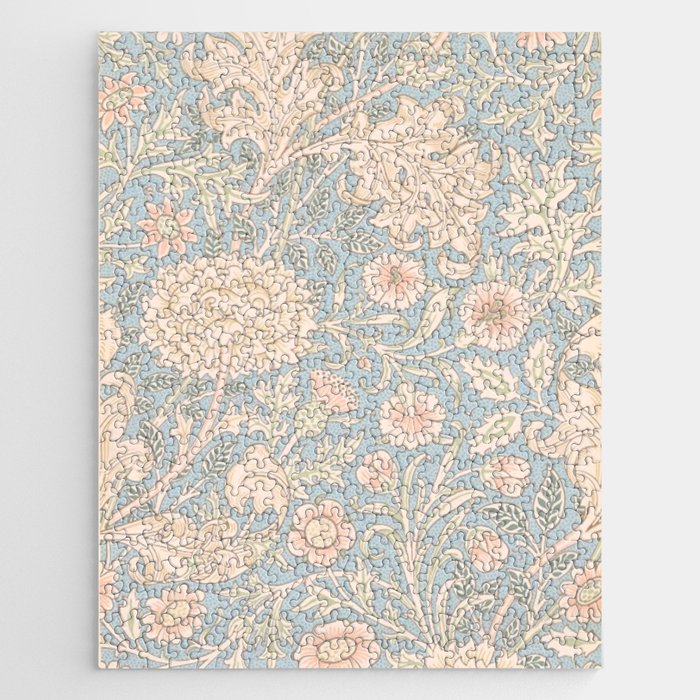 William Morris Vintage Pastel Double Bough 1891 Jigsaw Puzzle Gallery Image 1