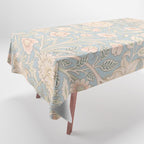 William Morris Vintage Pastel Double Bough 1891 Tablecloth Gallery Image 1