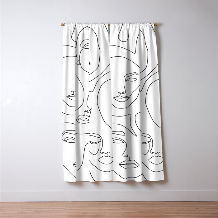 Her and Her Window Curtain Gallery Image 3