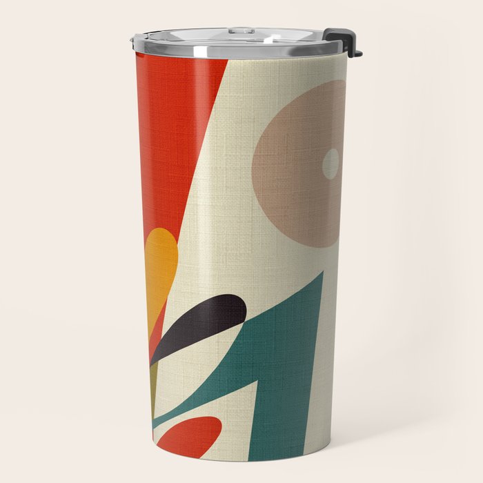 bauhaus mid century cirque 2 Travel Mug Gallery Image 2