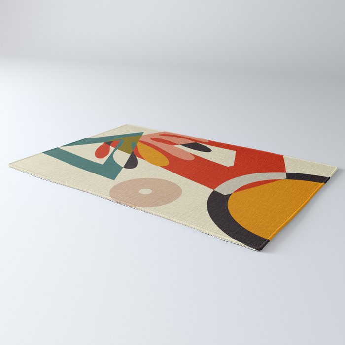 bauhaus mid century cirque 2 Rug Gallery Image 3