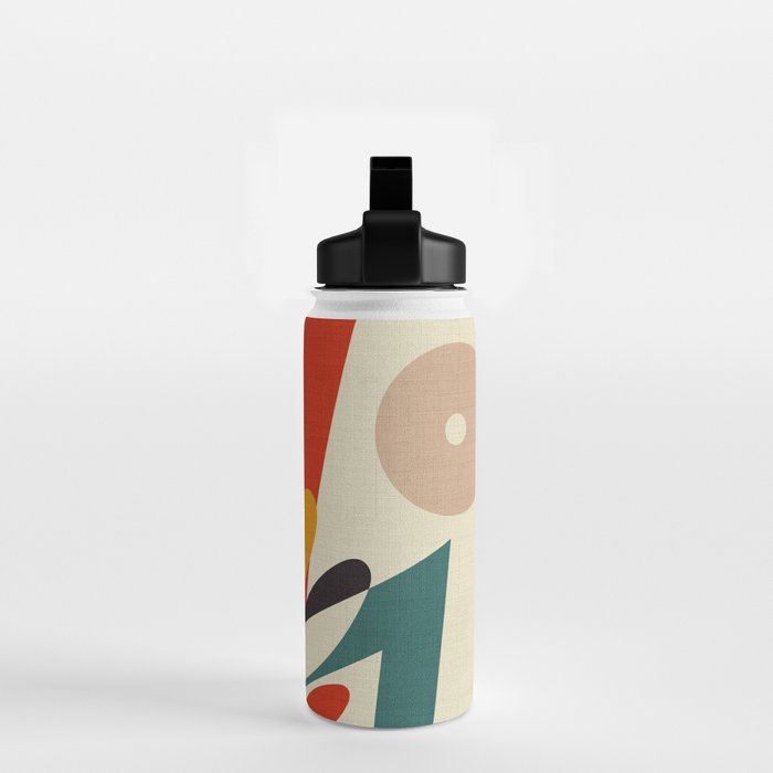 bauhaus mid century cirque 2 Water Bottle Gallery Image 2