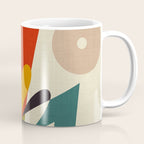 bauhaus mid century cirque 2 Coffee Mug Gallery Image 1