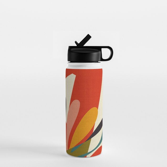 bauhaus mid century cirque 2 Water Bottle Gallery Image 1