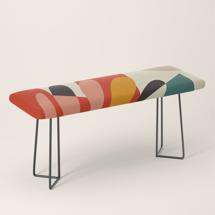 bauhaus mid century cirque 2 Bench Gallery Image 1