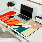 bauhaus mid century cirque 2 Desk Mat Gallery Image 2