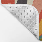 bauhaus mid century cirque 2 Bath Mat Gallery Image 2