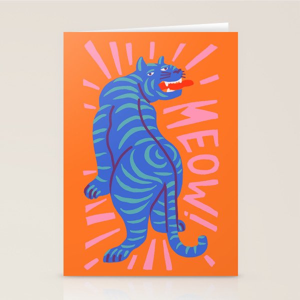 Meow Stationery Card Gallery Image 1