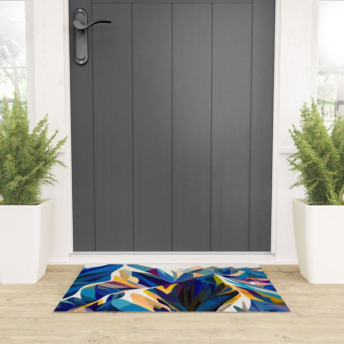 Mountains cold Welcome Mat Gallery Image 3
